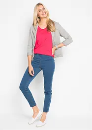 Lot de 5 débardeurs longs 100% coton, bonprix