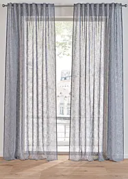 Gardine in Leinen Optik (1er Pack), bonprix