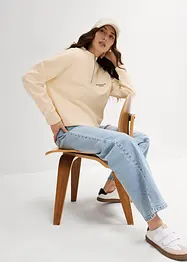 Oversize-Sweatshirt aus reiner Bio-Baumwolle, bonprix