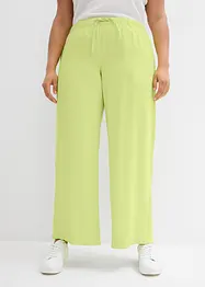 Pantalon large en viscose fluide, bonprix