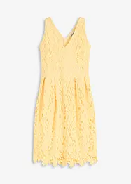 Robe en dentelle avec empiècement au crochet, bonprix