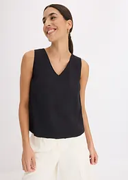 Blusentop aus softem Viskose-Mix, bonprix