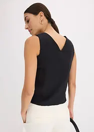 Blusentop aus softem Viskose-Mix, bonprix
