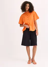 Hemdbluse aus feinem Viskose-Mix, bonprix