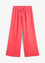 Pantalon palazzo 100 % lin, bonprix