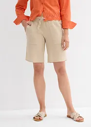 Schlupf-Bermuda aus Musselin, bonprix