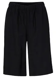 Bermudas aus Leinen-Viskose-Mix, High-Waist, bonprix