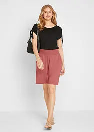 Bermuda en jersey viscose extensible, bonprix