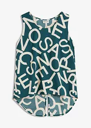 Blouse sans manches en viscose fluide, bonprix