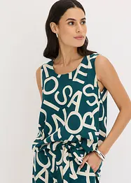 Blouse sans manches en viscose fluide, bonprix