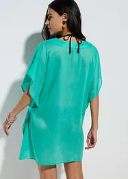 Transparente Strandtunika mit V-Ausschnitt, bonprix
