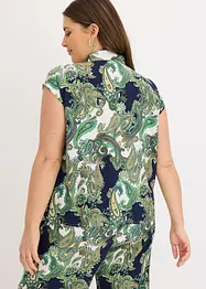 Chemisier imprimé en viscose fluide, bonprix