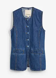 Gilet sans manches en jean, bonprix
