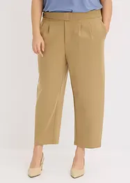 Pantalon en jersey à pinces, bonprix