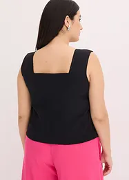 Top blouse boutonné, bonprix