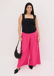 Top blouse boutonné, bonprix