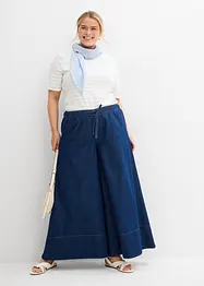 Wide-Leg-Jeans, Mid Waist, Bequembund, bonprix
