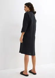 Hemdblusenkleid aus Musselin, bonprix