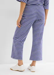 Pantalon en jersey coton texturé, bonprix