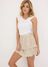 Mini-jupe plissée, bonprix
