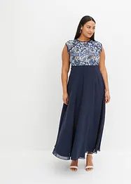 Robe longue à dentelle, bonprix