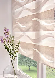 Jacquard Doppelrollo zweifarbig, bonprix