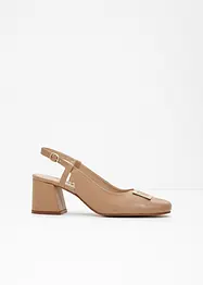 Escarpins à talons ouverts, bonprix