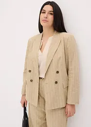 Blazer mit Leinenanteil, bonprix