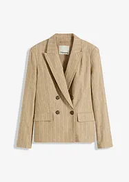 Blazer mit Leinenanteil, bonprix