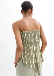 Top bustier en viscose fluide, bonprix