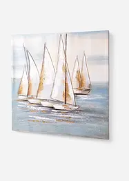 Impression voiliers sur toile tissée, bonprix