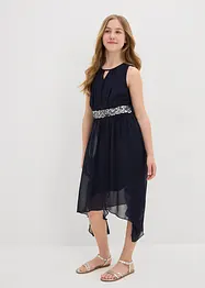 Robe en crêpe à sequins, bonprix
