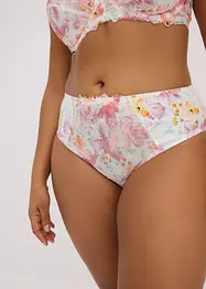 Maxislip mit zart bedruckter Stickerei, bonprix