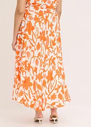 Jupe longue et fluide en viscose, bonprix