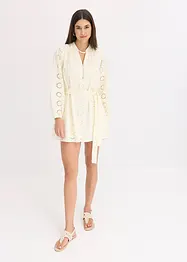 Blusenkleid aus reiner Bio-Baumwolle, bonprix