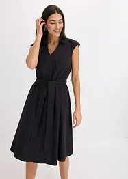 Blusenkleid mit Bindegürtel, bonprix