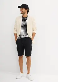 Regular Fit Bermuda aus luftigem Musselin, bonprix