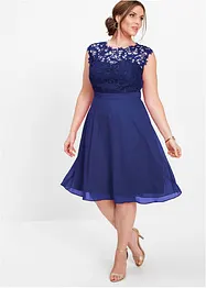 Robe courte à dentelle, bonprix