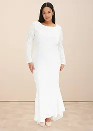 Brautkleid mit Paillettenstickerei, bonprix