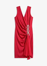 Robe en jersey avec une application en strass, bonprix