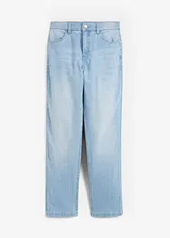 Loose-Fit Stretch-Jeans mit verstellbarem Bund, Straight, bonprix
