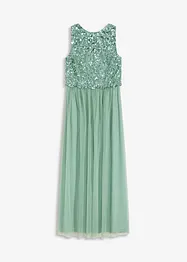 Robe longue brodée de sequins, bonprix
