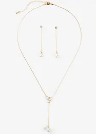 Collier + boucles d’oreille (ens. 2 pces), bonprix