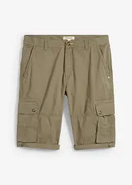 Cargo-Bermuda aus reiner Baumwolle, Regular Fit, bonprix