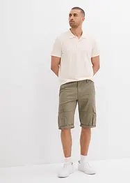 Cargo-Bermuda aus reiner Baumwolle, Regular Fit, bonprix