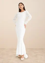 Robe de mariée brodée de sequins, bonprix