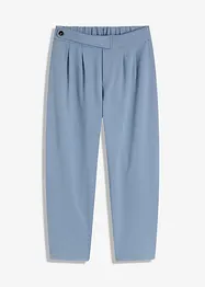Pantalon en jersey à pinces, bonprix