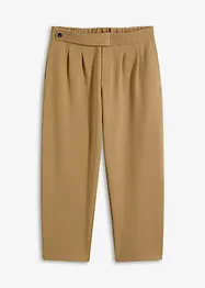 Jersey-Hose mit Bundfalten, bonprix