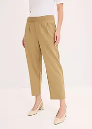 Jersey-Hose mit Bundfalten, bonprix