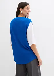 Ballonförmiges Stricktop aus feiner Viskose, bonprix